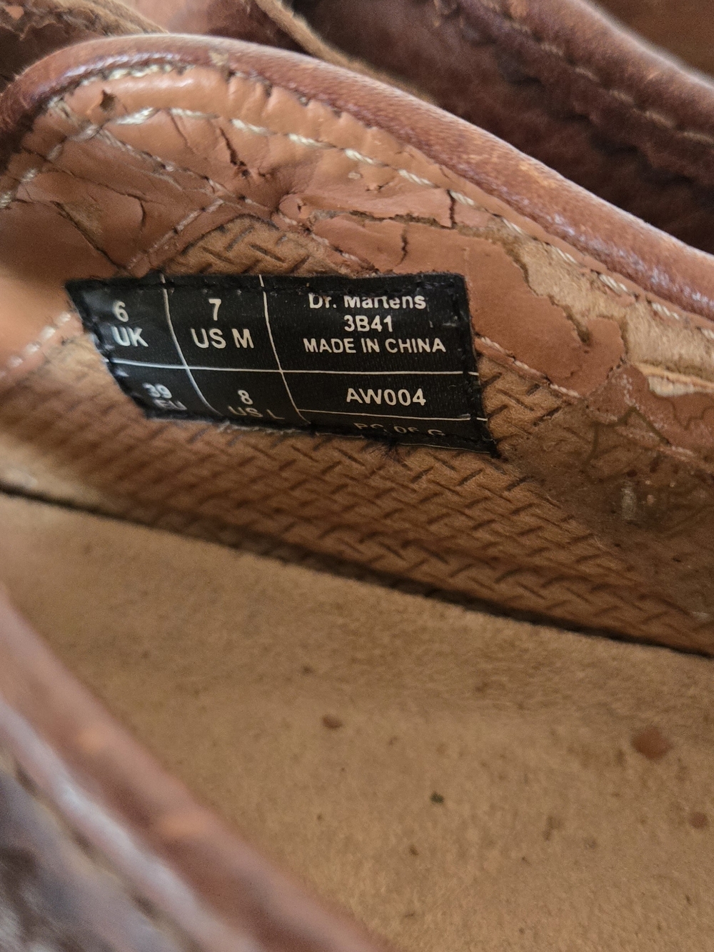 Dr. Martens Brown Leather Double-Strap Mary Jane Flats - Picture 5 of 6